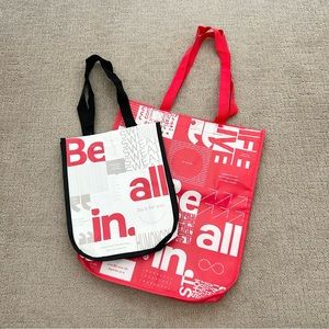 Lululemon Reusable Tote Shopping Bags (2)